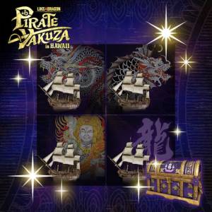 Like a Dragon Pirate Yakuza in Hawaii Ship Customization Pack PS4
