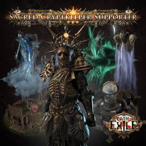 Path of Exile Sacred Cryptkeeper Supporter Pack PS5