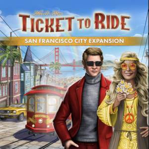 Ticket to Ride The San Francisco City Expansion PS4